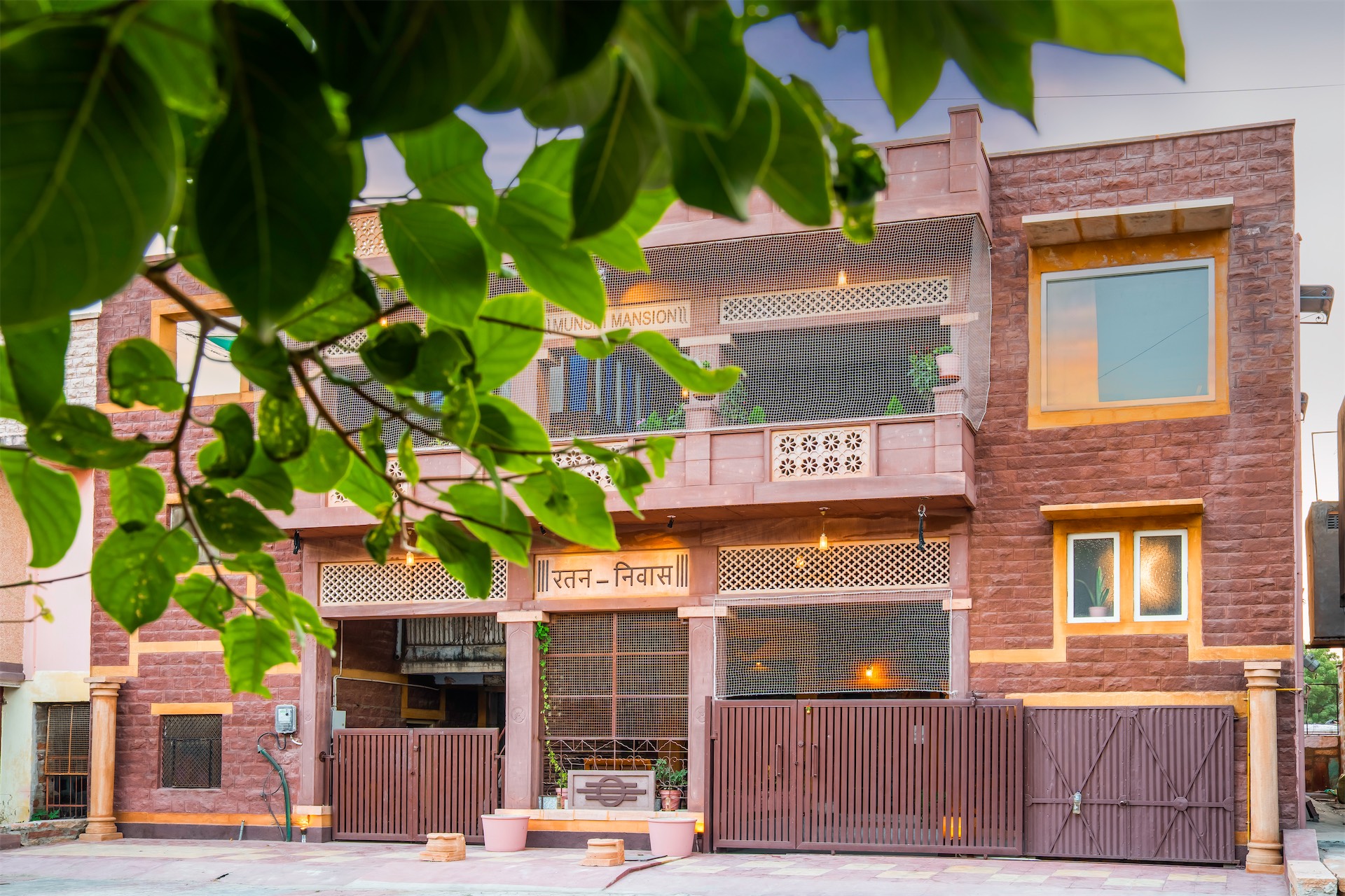 Street view of The Munshi Mansion from across the road
