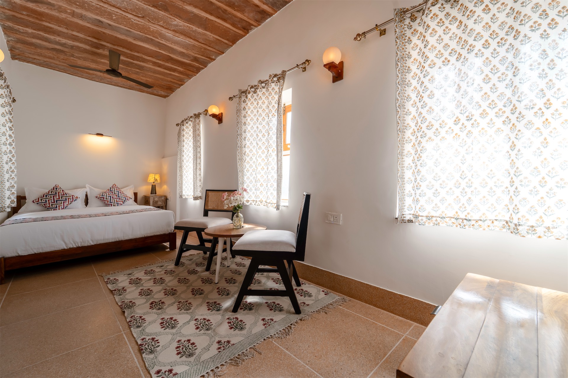 Comfort Room — window view with natural light